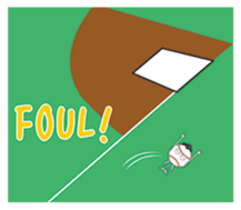 The stamp for people who love baseball sticker #220775