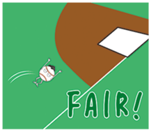 The stamp for people who love baseball sticker #220776