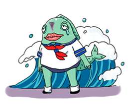 Stamp of awakening those who sticker #221650