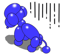 Balloon Dog "COCO" ver.1 sticker #222543