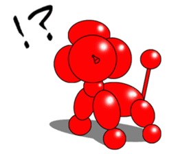 Balloon Dog "COCO" ver.1 sticker #222549