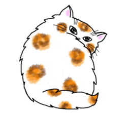 Cookie the Cat and his friends sticker #222984
