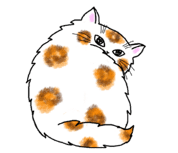 Cookie the Cat and his friends sticker #222984