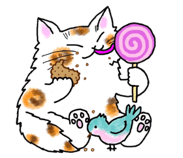 Cookie the Cat and his friends sticker #222986