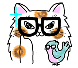 Cookie the Cat and his friends sticker #222990
