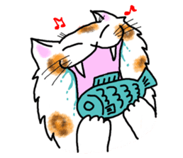 Cookie the Cat and his friends sticker #222993