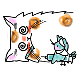 Cookie the Cat and his friends sticker #222994