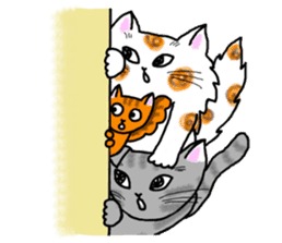 Cookie the Cat and his friends sticker #222996