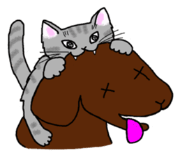 Cookie the Cat and his friends sticker #222998