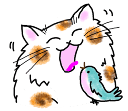 Cookie the Cat and his friends sticker #222999