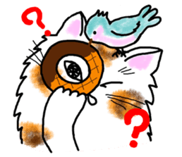 Cookie the Cat and his friends sticker #223005