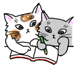 Cookie the Cat and his friends sticker #223009