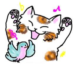 Cookie the Cat and his friends sticker #223015