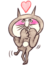 black cat " KUN KUN" / by Ricco. sticker #223339