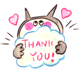 black cat " KUN KUN" / by Ricco. sticker #223363