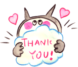 black cat " KUN KUN" / by Ricco. sticker #223363