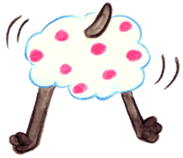 black cat " KUN KUN" / by Ricco. sticker #223369