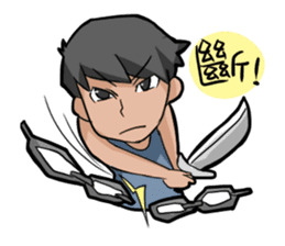 Achu's drawing club (Classic lines) sticker #223488