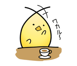 Group behavior chicken Piyo sticker #223982