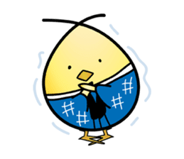 Group behavior chicken Piyo sticker #223984