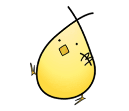 Group behavior chicken Piyo sticker #223988