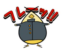 Group behavior chicken Piyo sticker #223996