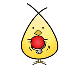 Group behavior chicken Piyo sticker #224001