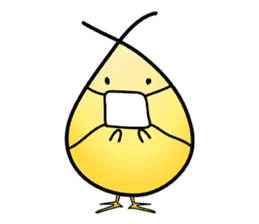 Group behavior chicken Piyo sticker #224011
