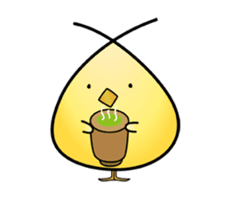 Group behavior chicken Piyo sticker #224014