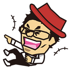 Mr.MURAI / by takeshi MURAI sticker #224181