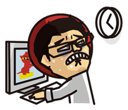 Mr.MURAI / by takeshi MURAI sticker #224186