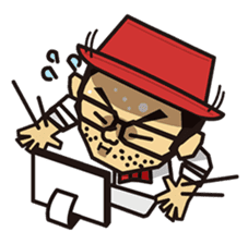 Mr.MURAI / by takeshi MURAI sticker #224187