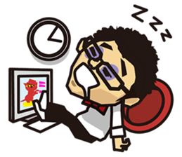 Mr.MURAI / by takeshi MURAI sticker #224188