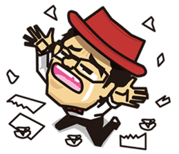 Mr.MURAI / by takeshi MURAI sticker #224191