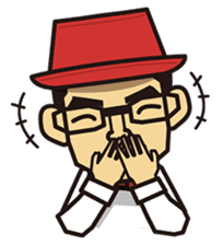 Mr.MURAI / by takeshi MURAI sticker #224200