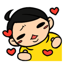 Haneru the Underwhelming Boy sticker #224218