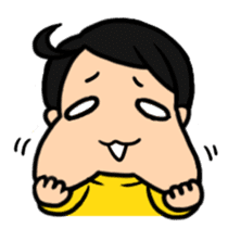 Haneru the Underwhelming Boy sticker #224220