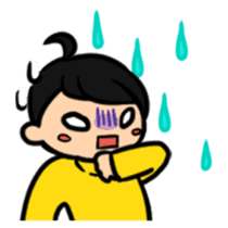 Haneru the Underwhelming Boy sticker #224222