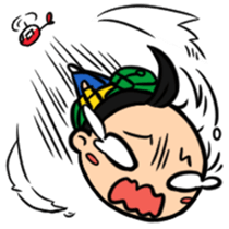 Haneru the  Underwhelming Boy sticker #224245