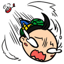 Haneru the Underwhelming Boy sticker #224245