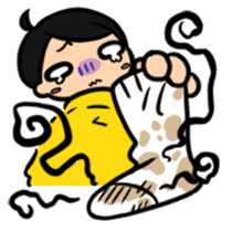 Haneru the Underwhelming Boy sticker #224251