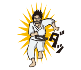 Kyokushin Karate -White- sticker #224299