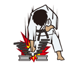 Kyokushin Karate -White- sticker #224301
