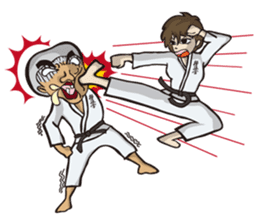 Kyokushin Karate -White- sticker #224304