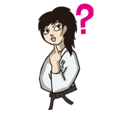 Kyokushin Karate -White- sticker #224308