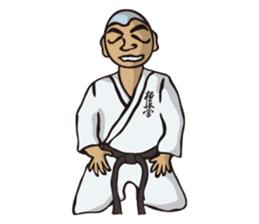 Kyokushin Karate -White- sticker #224318