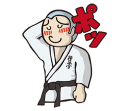 Kyokushin Karate -White- sticker #224319