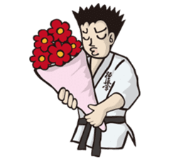 Kyokushin Karate -White- sticker #224331