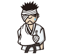 Kyokushin Karate -White- sticker #224332
