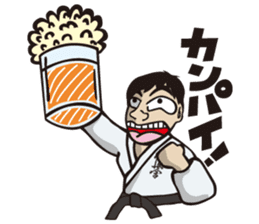 Kyokushin Karate -White- sticker #224333